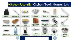 Kitchen Utensils Name List